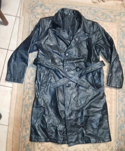 Cappotto lungo vera pelle