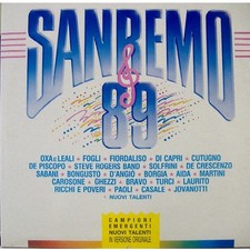 Various - Sanremo '89 - LP