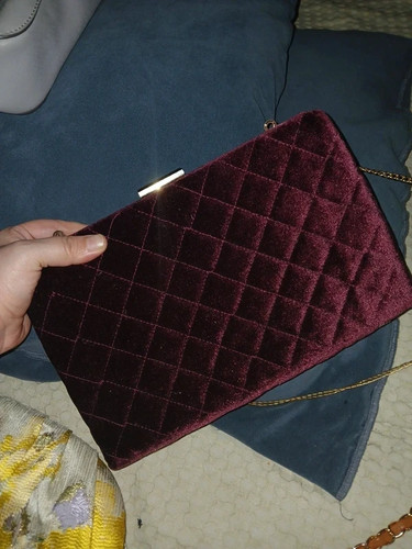 Borsa velluto migato - velluto,