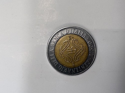 500 lire del centenario 1883 - 500,