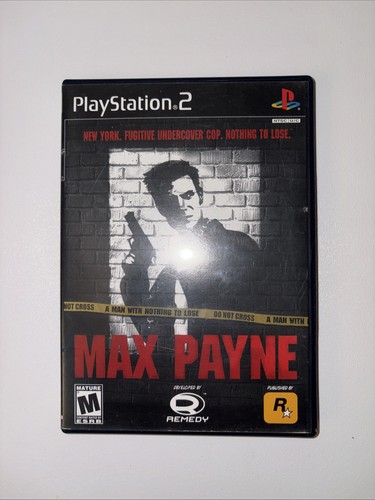 Ps2 max payne black label - black,