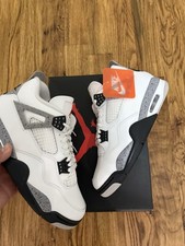 Air Jordan 4 Uomo Bianco