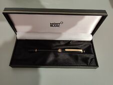 PENNA A SFERA ROLLER MONTBLANC MEISTERSTÜCK PLACCATA ORO USATO GERMANY