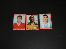 LOTTO 3 FIGURINE CALCIATORI MIRA 1967/68 CALCIO SUDAMERICA ANCHE VENDITA SINGOLA