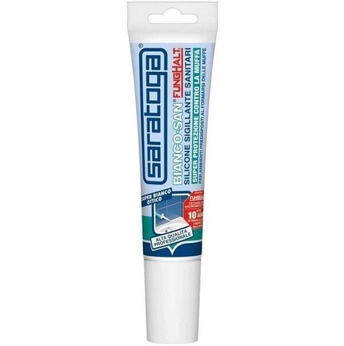 Saratoga silicone bianco