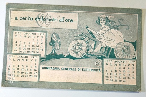 Cartoncino pubblicitario cge - cartoncino,