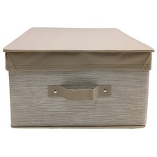 Scatola Porta Indumenti in Tessuto Organizer Armadio o Sottoletto Box 36x48H19 B