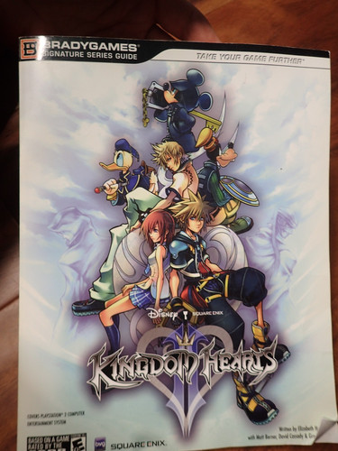 Kingdom hearts brady games - kingdom,