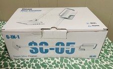 SC-05, Pulitore Scopa a Vapore Rotante 6 in 1: 1200 W, Portatile Staccabile, Pastiglie