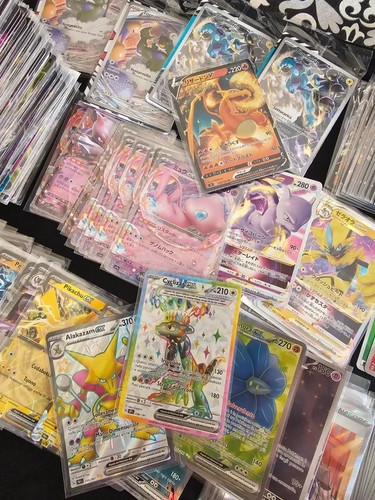 Lotto carte pokemon con rare - carte,