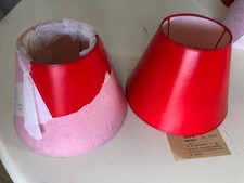 lot de 2 anciens abat-jour