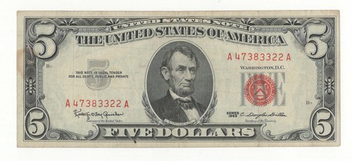 Usa stati uniti - 5, dollari