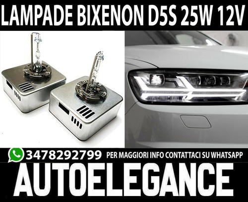 Audi coppia lampade d5s - coppia,