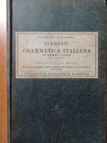 Elementi grammatica - elementi,