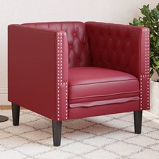 Poltrona Chesterfield Rosso