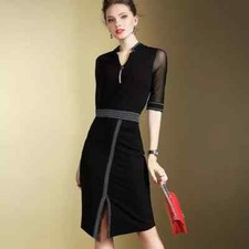 Elegante vestito abito tubino