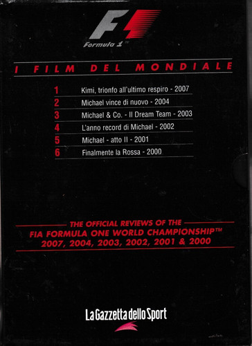 Dvd formula film mondiale - formula,