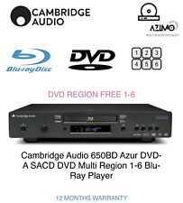 Cambridge Audio 650BD ATMOS Azur DVD-A SACD DVD Lettore Blu-ray Multi Regione 1-6