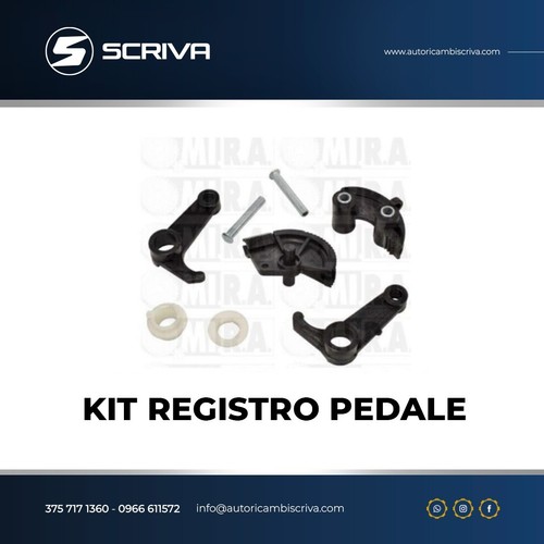 1338 kit registro pedale - kit,