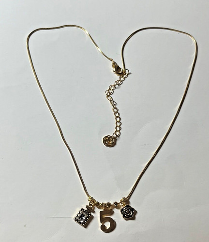 Collana bottiglia profumo - collana,