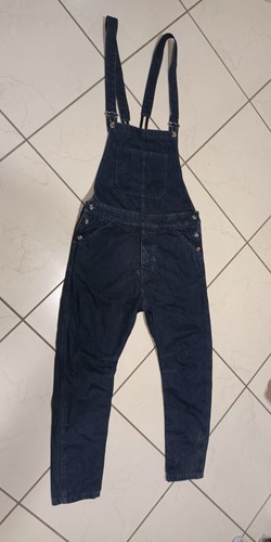 Salopette jeans vintage indigo - vintage,