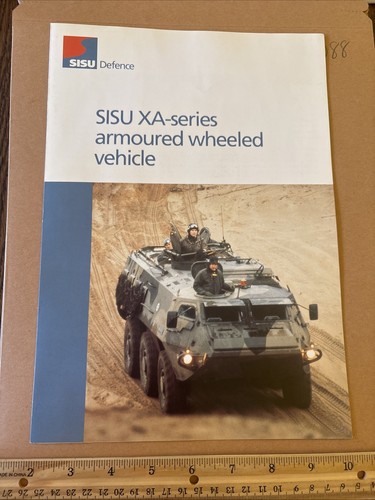 Brochure vintage sisu - brochure,