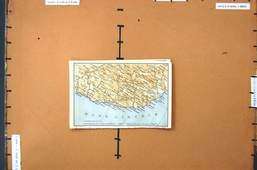 Old antique print map - antique,