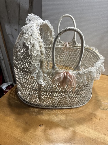 Letto per bambole - boho, in