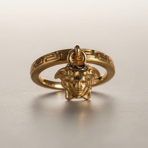 Anello medusa tono - anello, versace