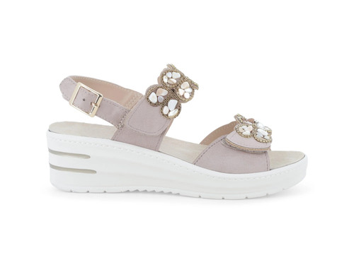 Melluso sandal donna beige - melluso, con