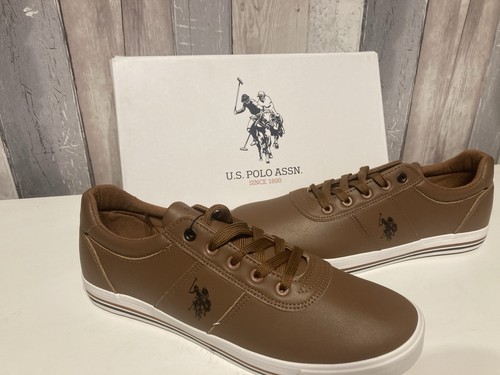 Sneakers polo assn marrone - us,