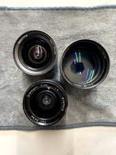 Carl Zeiss Lens Lot –