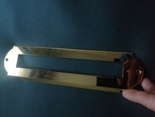 PLACCA BUCALETTERE OTTONE 290 X70 PULSANTERIE TOSCANE ART 7108