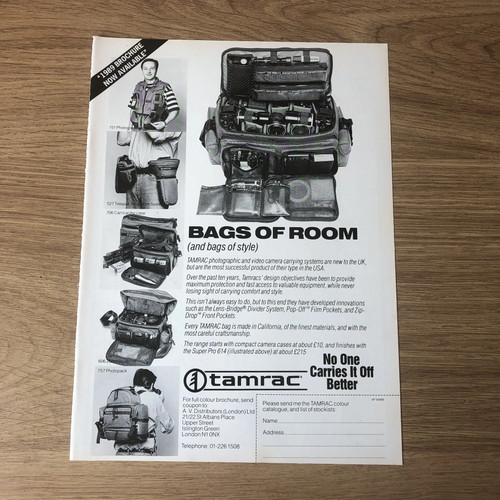 Cams09 magazine advert - magazine, 11x8