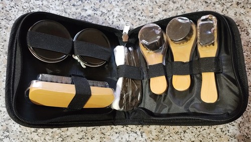 Set viaggio lucida scarpe - set,