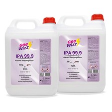 Alcool Isopropilico 99,9% GEE-WIZZ IPA 10 L | Pulizia Vetri, Metalli, Plastica