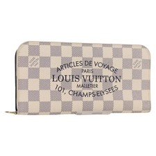 Portafoglio Louis Vuitton Insolite Damier bianco portafogli in tela