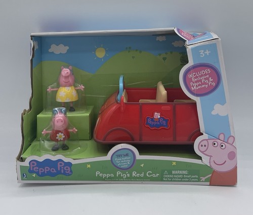 Peppa pig red car - peppa,