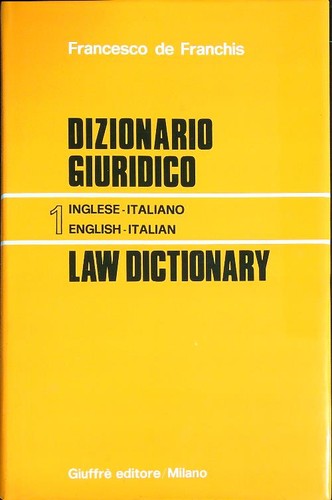 Dizionario giuridico law - dizionario, giuridico-law