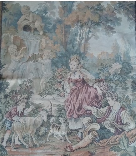 Arazzo antico primi 900 lino - primi,
