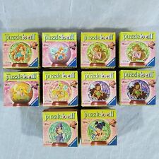 Lotto di 10 rari puzzle Winx Club Ravensburger 3D Ball 2006,2008 60 pezzi