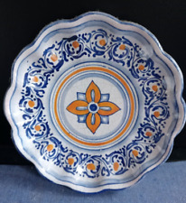 Piatto da parete Porcellana - De Ruta - La Gioconda - antico originale d'epoca 