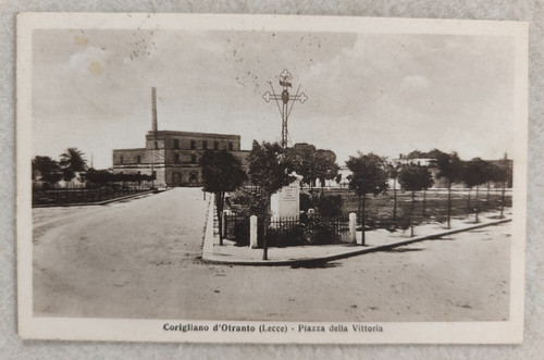 Cartolina lecce corigliano - cartolina,