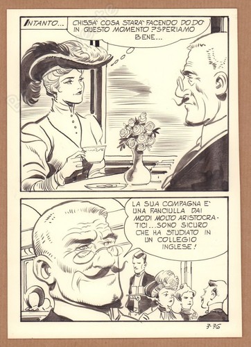 Leone frollo planche originale - leone,