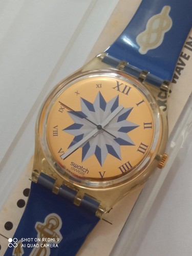 Swatch gent 1991 blue - 1991,
