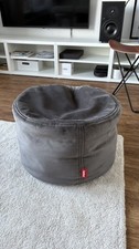 Pouf Fatboy In Velluto Benzina