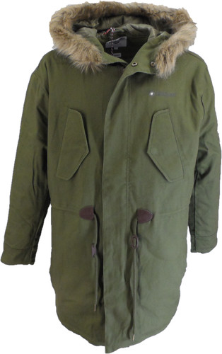 Parka lambretta uomo verde - parka,