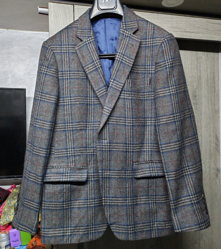 Blazer giacca caccia tweed
