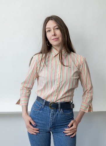 Camicia vintage lacoste righe - lacoste,
