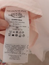 Abito tutù di marca Monnalisa rosa 18m ottime condizioni